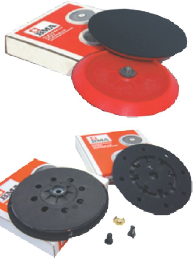 PFERD VELCRO BACKING PAD DISC 150MM SUITS PLAIN 6 & 9 HOLE